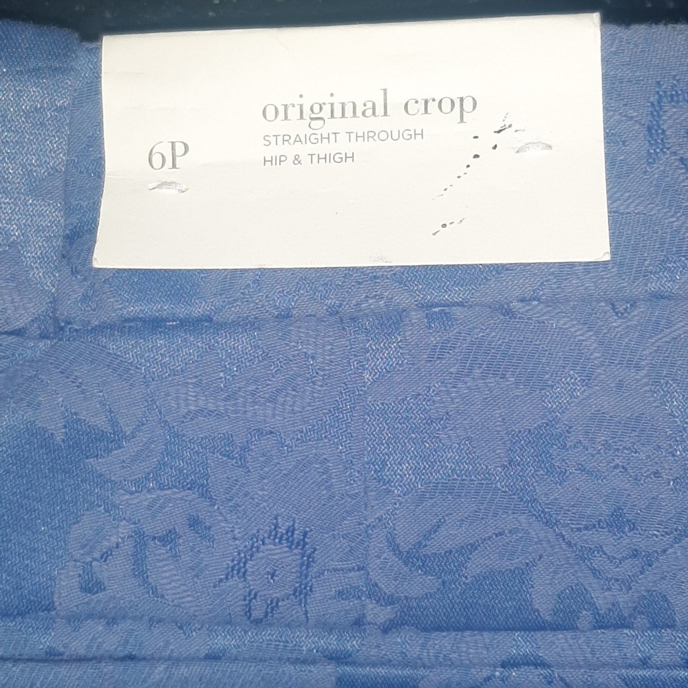 Loft Original Crop Pants - Blue - Picture 3 of 6